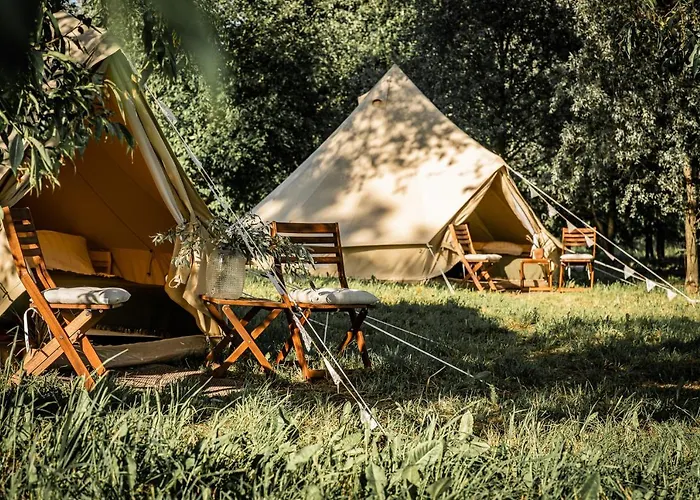 Luksusowy namiot Wpark Glamping